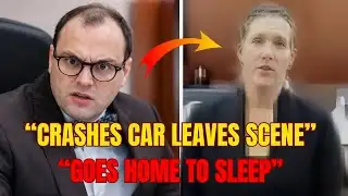 He Crashed His Car, Left the Scene, and Went to Sleep! 😴🚗