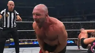 He did it Jon Moxley in finals beating Kyle fletcher at aew world end PPV highlights today vs match