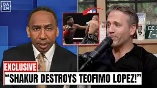 “He’s SPECIAL!” – Stephen A. Smith & Max Kellerman React LIVE to Shakur Beating Teofimo
