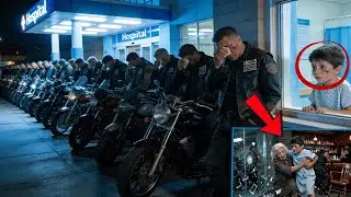 He Saved Grandma! Why 98 Hells Angels Were Weeping Outside the Hospital.