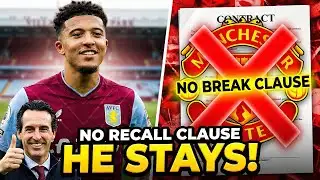 🛑 HE STAYS! 🚨 Why Man Utd are POWERLESS to Recall Jadon Sancho!