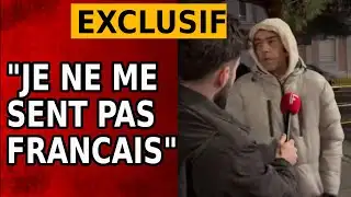 He tore up his French identity card!