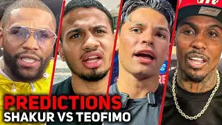 “He Will Get EXPOSED! Boxing Pros Predict Teofimo Lopez Will CRUSH Shakur Stevenson!”