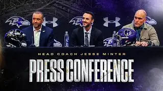 Head Coach Jesse Minter Introductory Presser | Baltimore Ravens