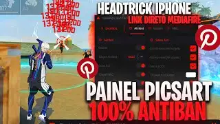 HEADTRICK BRUTAL!! 🥶 PAINEL 97% HS FREE FIRE MOBILE IOS E ANDROID 🤣 XIT ATUALIZADO LINK MEDIAFIRE 🎯