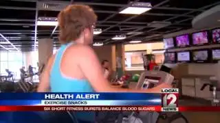 Health Alert: Exercise snacks