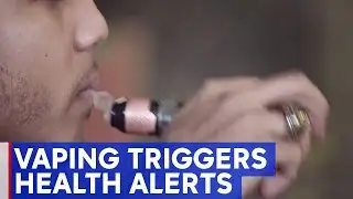 Health alerts issued over lung problems linked to vaping