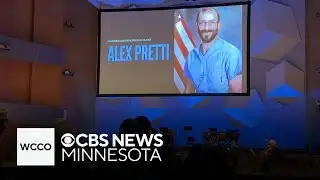 Health care workers hold vigil for Alex Pretti