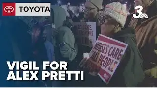Health care workers honor Alex Pretti at vigil in Henderson