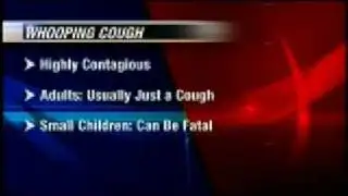 Health officials concerned about whooping cough