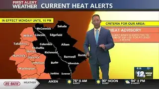 Heat Alerts, Very Dry This Week