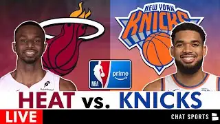 Heat vs. Knicks Live Streaming Scoreboard, Play-By-Play, Highlights | NBA On Prime Video