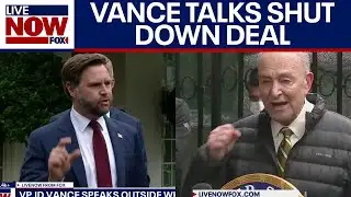 Heated comments from VP Vance on the government shutdown deal with Dems