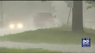 Heavy downpours lead to flash flooding