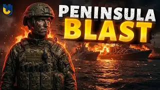 🔥Heavy morning blasts hit Crimea amid an operation – the bridge is in jeopardy!