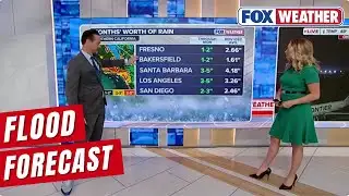 Heavy Rain Moving In Along California Coast, Causing Evacuation Orders