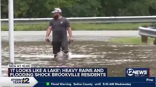 Heavy rain sweeps through central Kansas