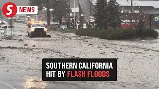 Heavy rains drench Southern California, spawn flash flooding, mud flows