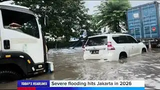 “Heavy Rains Trigger Major Floods Across Jakarta” 