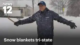 Heavy snow falls across NY, NJ, Connecticut - TEAM COVERAGE | News 12