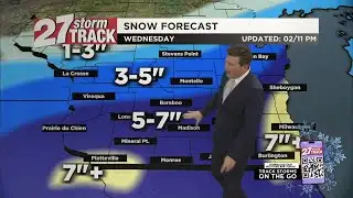 Heavy snow heads for Southern Wisconsin