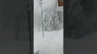 Heavy snowfall at Marmat, Behota, & Kastigrah in Doda District