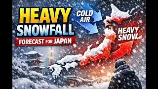 Heavy Snowfall Forecast for Japan