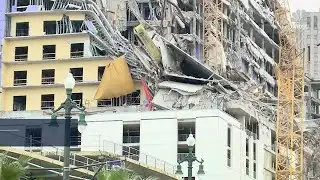 Heavy Winds Expose Human Remains At Collapsed Hard Rock Hotel