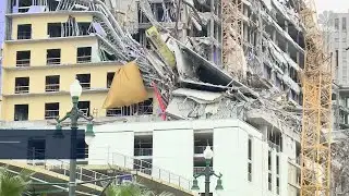 Heavy Winds Expose Human Remains At Collapsed Hard Rock Hotel