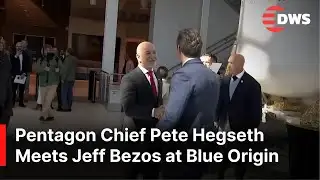 Hegseth Tours Blue Origin Facilities in Cape Canaveral Amid Bezos’ Lunar Development Plans | AC1N