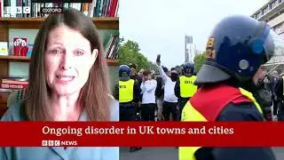 Helen King on UK deploying more Police More intelligence specialists to pre empt possible riots