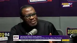 Helicopter crash has made me lose 5kg within a week - Ofosu Ampofo