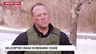 Helicopter crashes into Meramec River | Official provides update