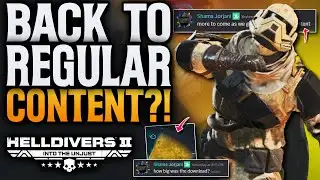 Helldivers 2 Back To Regular Content!? & CEO Comments!