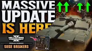 Helldivers 2 Biggest BUFF Update Yet! Bastion Tank Released!