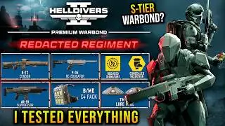 Helldivers 2 Redacted Regiment Fully Tested / Tips and Tricks!