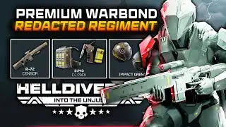 Helldivers 2 - Redacted Regiment Warbond!