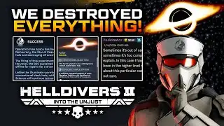 Helldivers 2 - We Just Destroyed A Planet...