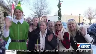 Hello Quad Cities from Christmas in LeClaire