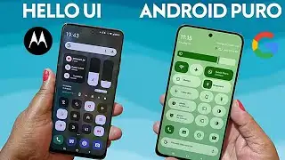 HELLO UI DA MOTOROLA VS ANDROID PURO NO GOOGLE PIXEL!