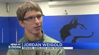 Hemlock wrestling coach recovering from traffic accident