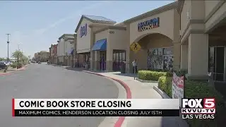 Henderson comic book store prepares to close
