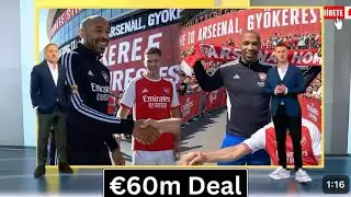 Henry in Awe: Gyökeres Arrival Ignites Emirates Dream