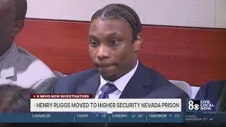 Henry Ruggs moved to higher security Nevada prison