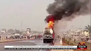 Hero Tanker Driver Saves Minna Fuel Station from Massive Fire!