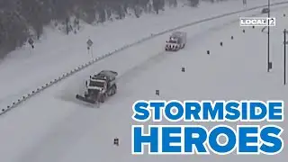 Heroic effort by snowplow driver, paramedics ensures needed care for baby during snowstorm