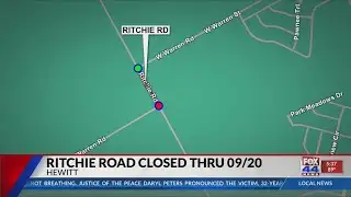 Hewitt drivers can expect road closures
