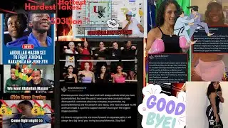 HHT.#1 Floyd Schofield pulls another duck move. Amanda Serrano  tells Clarissa Shields to beat it.