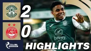 Hibernian 2-0 Aberdeen | HIGHLIGHTS | William Hill Premiership