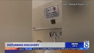 Hidden camera found at restroom in Kaiser Permanente in West L.A.
